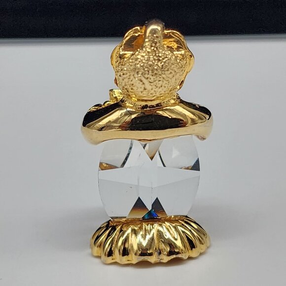 Swarovski Trimline Crystal Figural Pendant Caroler Hanging Ornament 1983 VTG - Picture 7 of 10